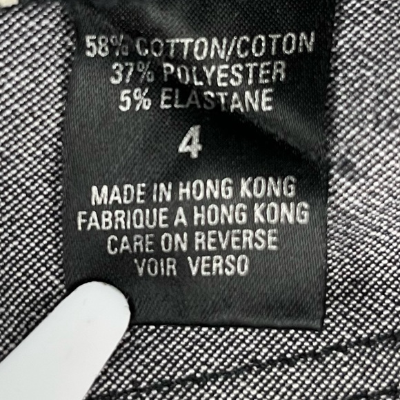 SOLD! Elie Tahari Tailored Denim Bootcut Trousers - Picture 8 of 9